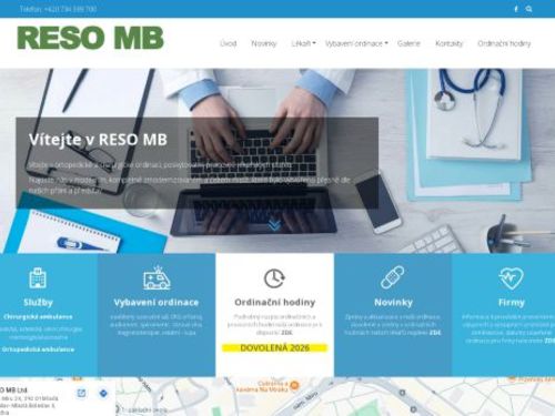 Ortopedická a chirurgická ordinace RESO MB