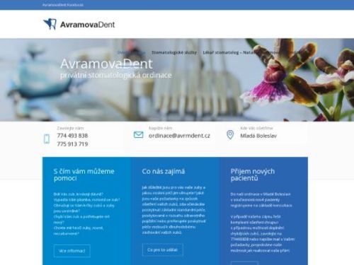 Stomatologická ordinace AvramovaDent - Dr. Nataliia Avramova