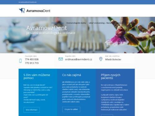 Stomatologická ordinace AvramovaDent - Dr. Nataliia Avramova