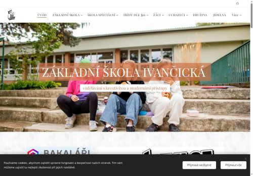 Zobrazit webové stránky ZŠ Ivančická
