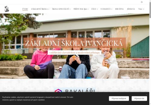Zobrazit webové stránky ZŠ Ivančická