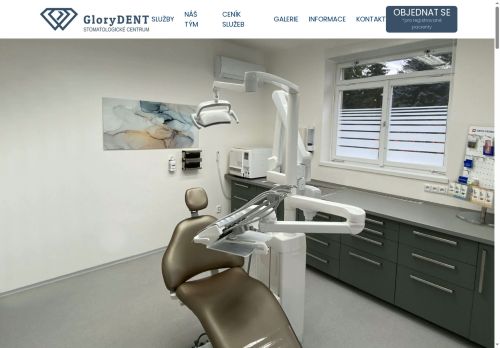 Zobrazit webové stránky Stomatologické centrum GloryDENT - Dr. Artem Rybalka, Dr. Inna Sekret