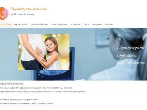 Gynekologická ambulance - MUDr. Jana Studničná