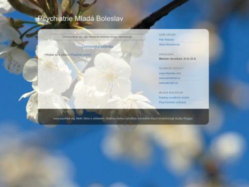 Psychiatrie Mladá Boleslav - MUDr. Jiří Belza