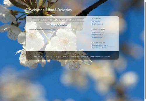 Zobrazit webové stránky Psychiatrie Mladá Boleslav - MUDr. Jiří Belza