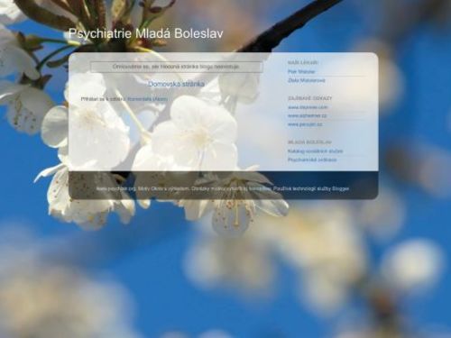 Psychiatrie Mladá Boleslav - MUDr. Jiří Belza