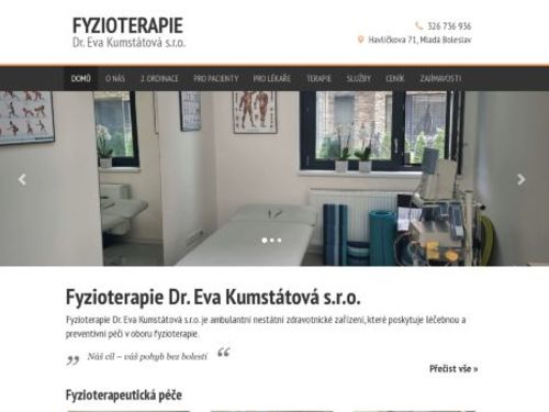 Fyzioterapie Dr. Eva Kumstátová s.r.o.
