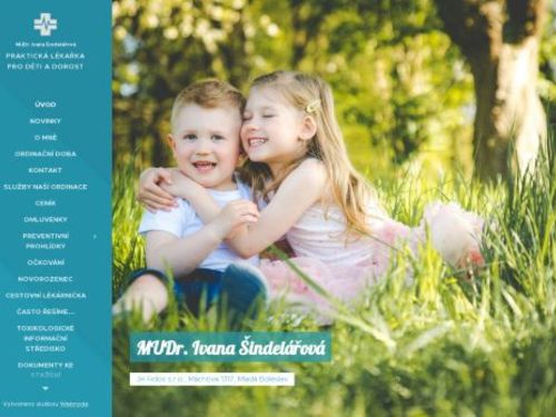 Praktický lékař pro děti a dorost jJH fidos s.r.o. - MUDr. Ivana Šindelářová