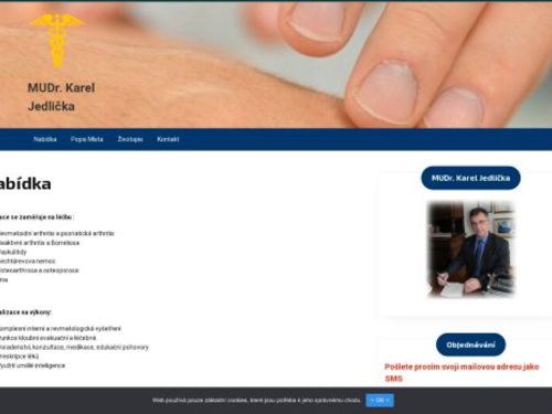 Interní a revmatologická ambulance - MUDr. Karel Jedlička