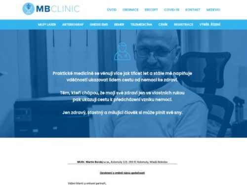 Praktický lékař pro dospělé - MUDr. Martin Borský