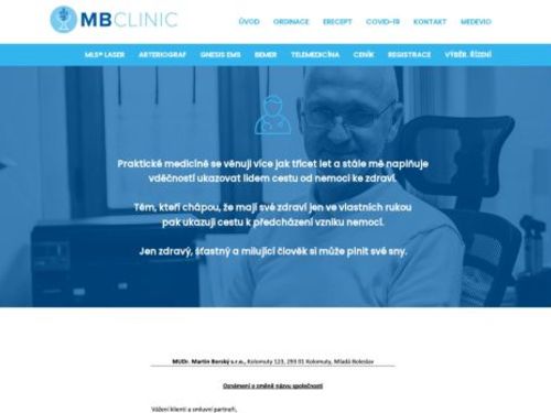 Praktický lékař pro dospělé - MUDr. Martin Borský