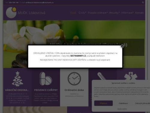 Praktický lékař pro dospělé - MUDr. Lenka Lískovcová