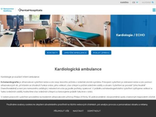 Echokardiografie - Nemocnice Sedlčany