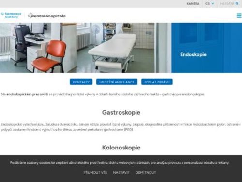 Endoskopická ambulance - Nemocnice Sedlčany
