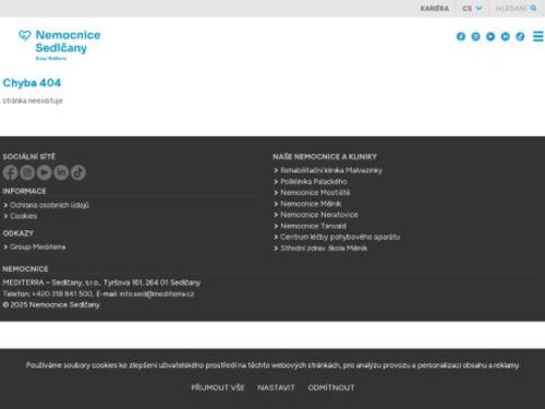 Mammární (prsní) poradna - Nemocnice Sedlčany - MUDr. Karel Pejša