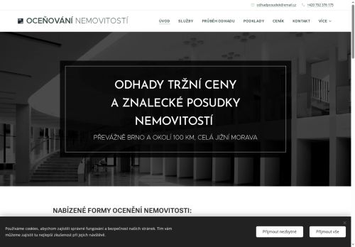 Zobrazit webové stránky Oceňování nemovitostí - odhady, znalecké posudky