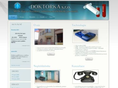 Praktický lékař pro dospělé DOKTORKA s.r.o. - MUDr. Dagmar Karásková