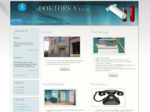 Praktický lékař pro dospělé DOKTORKA s.r.o. - MUDr. Dagmar Karásková