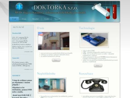 Praktický lékař pro dospělé DOKTORKA s.r.o. - MUDr. Dagmar Karásková