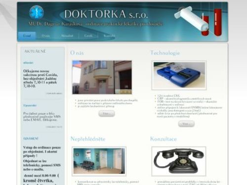 Praktický lékař pro dospělé DOKTORKA s.r.o. - MUDr. Dagmar Karásková