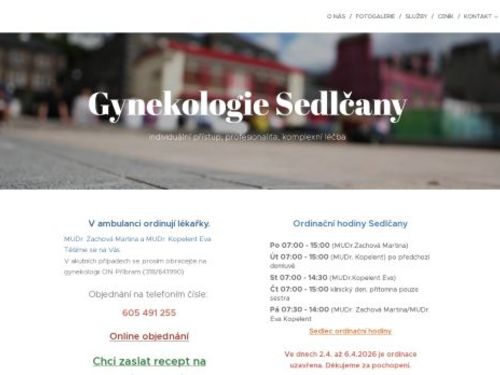Gynekologická ambulance - MUDr. Jan Rapsa