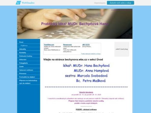 Praktický lékař pro dospělé - MUDr. Hana Bechyňová
