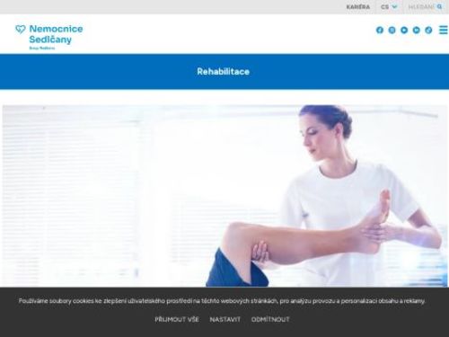 Rehabilitační ambulance - Nemocnice Sedlčany - MUDr. Jana Benetinová