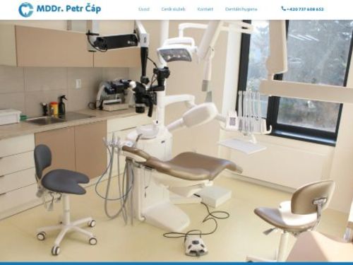 Zubní ordinace - MDDr. Petr Čáp