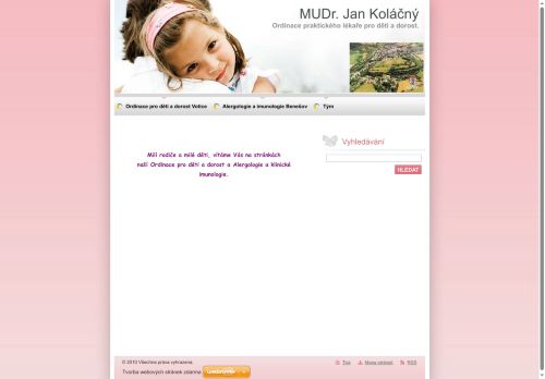 Zobrazit webové stránky Praktický lékař pro děti a dorost AKA s.r.o. - MUDr. Jan Koláčný, MUDr. Karolína Koláčná