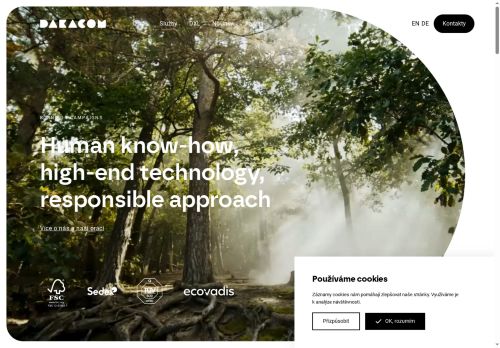 DAKACOM.CZ s. r. o. nabízí práci na pozici Dělník/ce do tiskárny v obci Nupaky