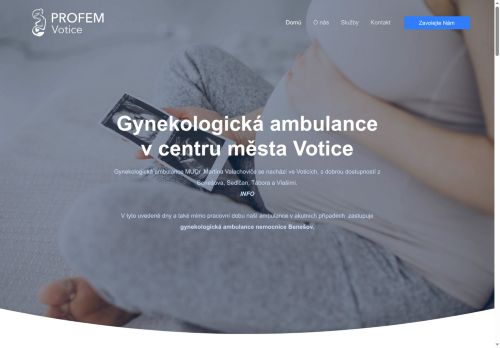 Zobrazit webové stránky Gynekologie PROFEM s.r.o. - MUDr. Martin Valachovič