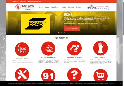 QUICK-SERVIS, spol. s r.o. nabízí práci na pozici Skladníci, obsluha manipulačních vozíků v obci Příbram