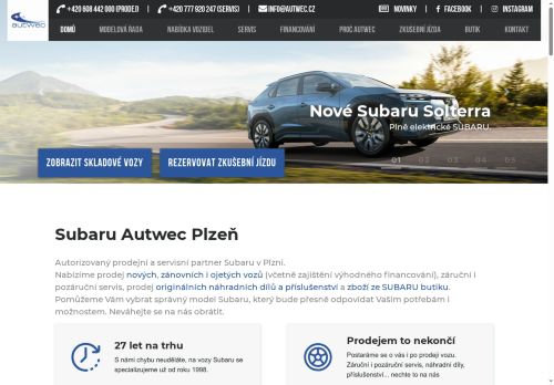 "AUTWEC s.r.o." nabízí práci na pozici Automechanik - autoelektrikář v obci Plzeň