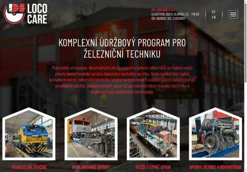 Webové stránky IDS LocoCare s.r.o., Kladno