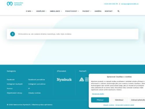 Anesteziologická ambulance - Nemocnice Nymburk