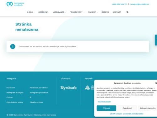 Dětská ambulance - Nemocnice Nymburk