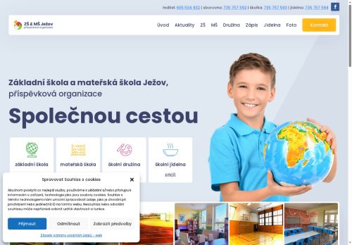Základní škola a mateřská škola Ježov, příspěvková organizace nabízí práci na pozici asistent/ka pedagoga v obci Ježov