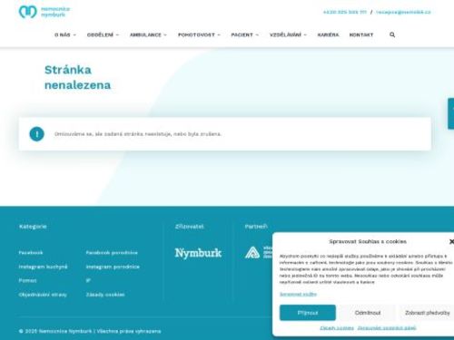 Gastroenterologická ambulance - Nemocnice Nymburk