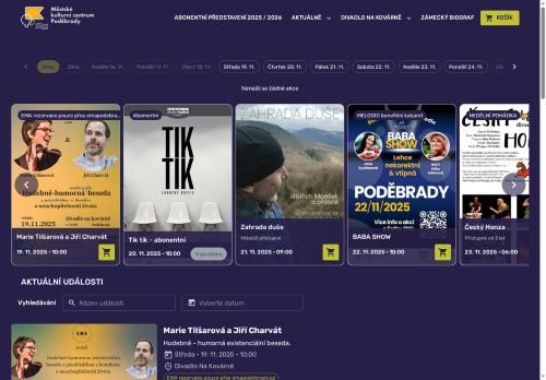 Zobrazit webové stránky Divadlo Na Kovárně