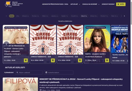 Zobrazit webové stránky Divadlo Na Kovárně