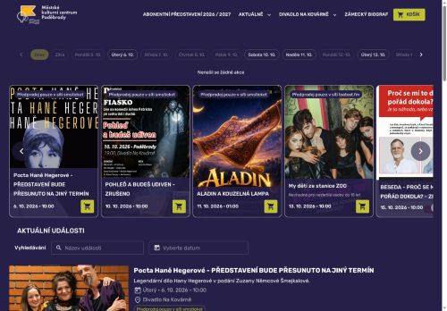 Zobrazit webové stránky Divadlo Na Kovárně