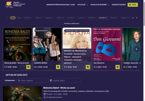 Zobrazit webové stránky Divadlo Na Kovárně