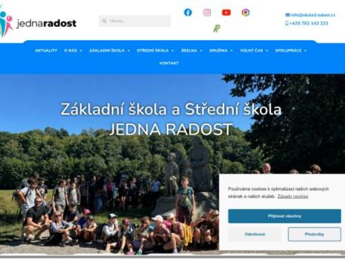 Základní škola a Střední škola JEDNA RADOST Pňov – Předhradí