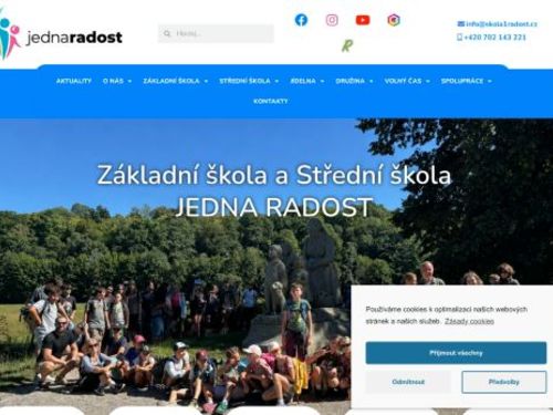 Základní škola a Střední škola JEDNA RADOST Pňov – Předhradí