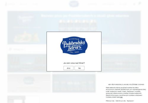 Zobrazit webové stránky Poděbradský zdroj