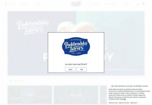Zobrazit webové stránky Poděbradský zdroj