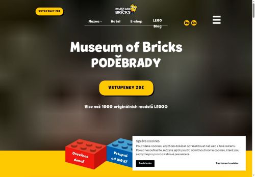 Zobrazit webové stránky Museum of Bricks Poděbrady