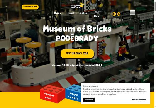 Zobrazit webové stránky Museum of Bricks Poděbrady