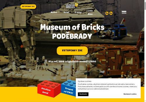 Zobrazit webové stránky Museum of Bricks Poděbrady
