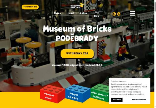Zobrazit webové stránky Museum of Bricks Poděbrady